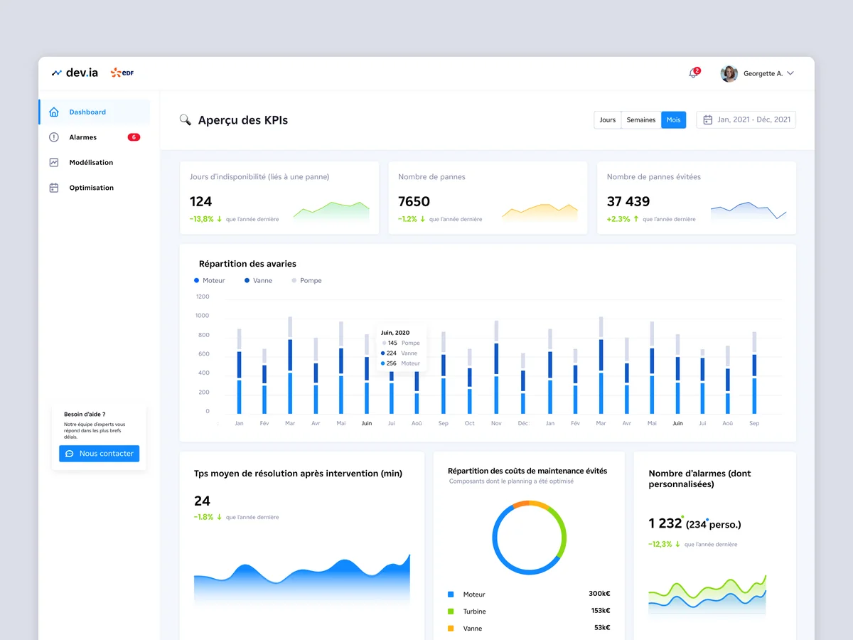 EDF Pulse Yxir - Design d'un SaaS - visuel 1